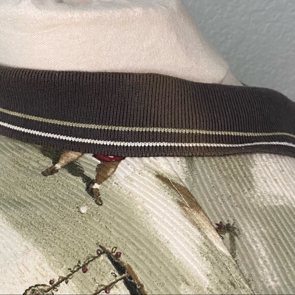 Men’s Large Golfing Santa Golf Shirt by Clearwater Outfitters - Picture 4 of 4